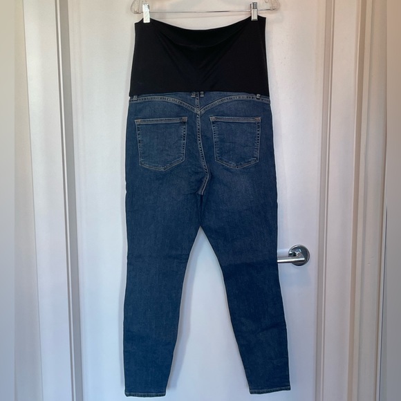 Good American Good legs cropped maternity jeans - Picture 6 of 7